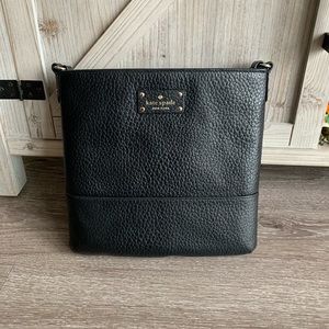 Black Kate Spade Messenger Crossbody